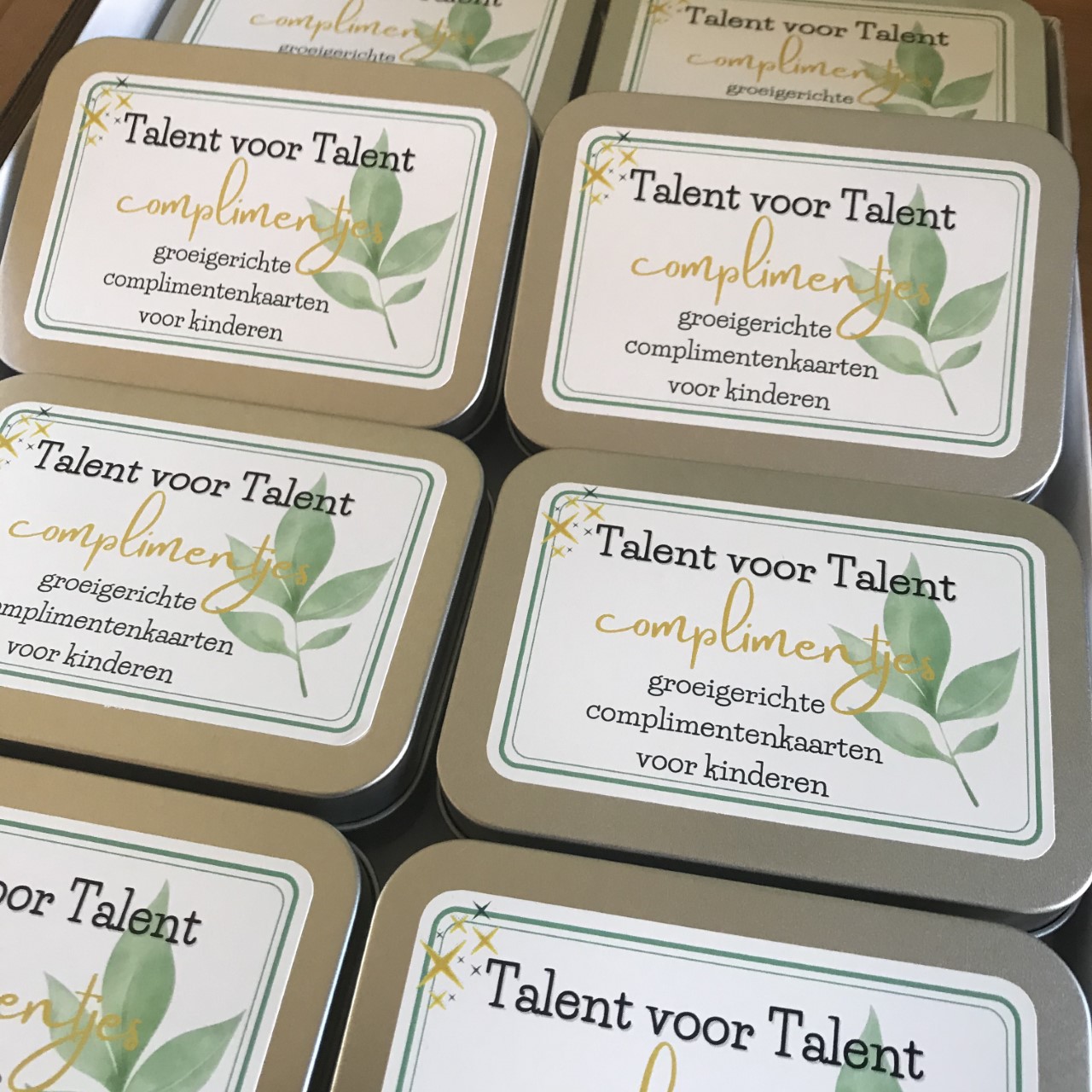 Complimentenkaartjes